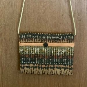 Woven Batik shoulder bag